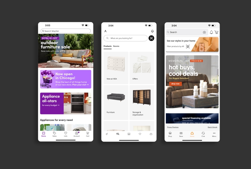 Competitors Apps